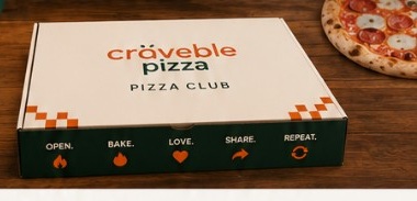 A Cräveble Pizza Club subscription box
